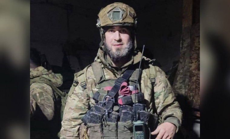 Младший лейтенант Иса Альбекхаджиев награждён медалью «За заслуги перед Отечеством» II степени