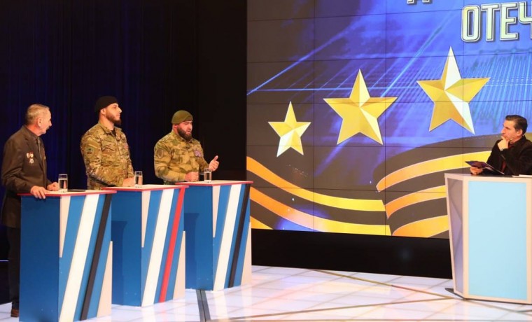 Султан Рашаев принял участие в ток-шоу, посвященном Дню защитника Отечества