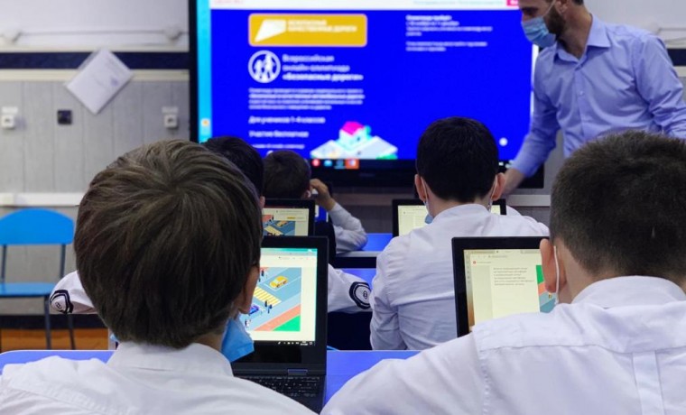 Школьники Чеченской Республики приняли участие в онлайн-олимпиаде «Безопасные дороги»