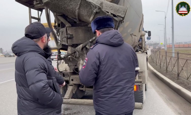 В Грозном прошли рейды по выявлению случаев загрязнения дорог