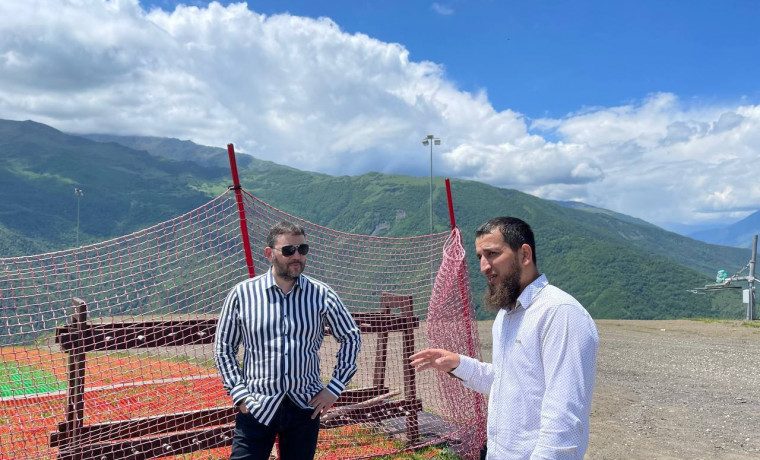 Строительство объектов на курорте «Ведучи» проинспектировал  Рустам Шаптукаев