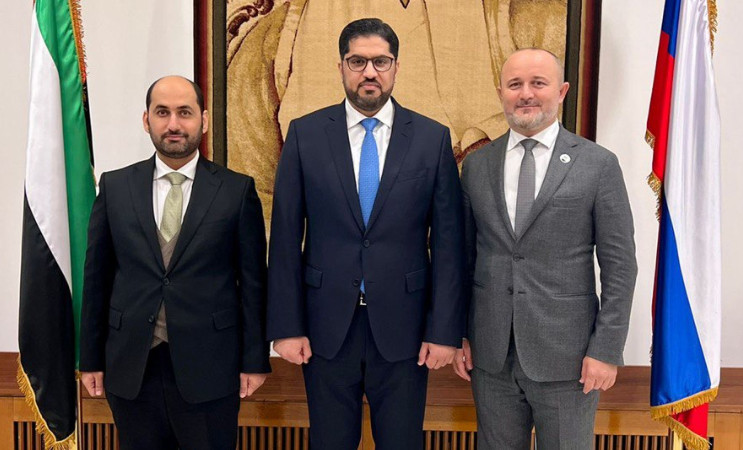 Турко Даудов встретился с Мухаммедом Ахмадом Аль-Джабери