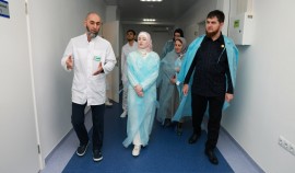 Хутмат Кадырова ознакомились с организацией оказания медпомощи в ДКБ №2 г. Грозный
