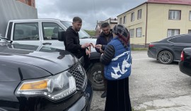 Патриотические акции «Знамя Победы» и «Георгиевская ленточка» проходят в Чеченской Республике