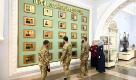 В Чеченской Республике росгвардейцы почтили память Героя России старшего сержанта Михаила Дангириева
