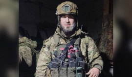 Младший лейтенант Иса Альбекхаджиев награждён медалью «За заслуги перед Отечеством» II степени