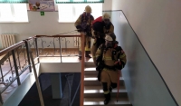 Учения по ликвидации пожара прошли в грозненской школе  