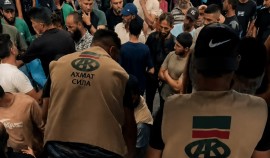 В районе Аль-Вахда сектора Газа прошёл очередной этап гуманитарной акции РОФ им. А.-Х. Кадырова