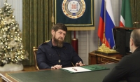 Рамзан Кадыров встретился с министром ЧР по физической культуре и спорту Мусой Ханариковым 