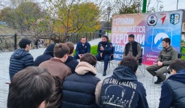В Серноводском районе прошла встреча молодежи с участниками СВО
