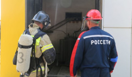 «Чеченэнерго» и МЧС провели тренировку по ликвидации ЧП на энергообъекте