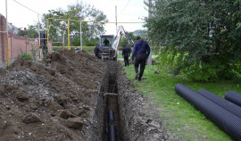 В Грозном прокладывают 400 метров ливневой канализации на Баррикадной