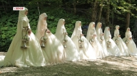 Рамзан Кадыров посетил церемонию вывода невесты на родник в Беное