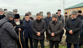 В селе Чечен-Аул стартовало строительство медресе на 400 учащихся