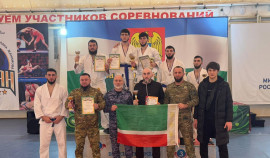 Росгвардейцы из Чеченской Республики заняли призовые места в чемпионате СКО по рукопашному бою