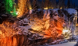 Карельская «Рускеала»: как бывшие мраморные каменоломни превратились в туристическую жемчужину| грозный, чгтрк