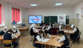 Школьники села Памятой приняли участие в игре-кроссворде по избирательному праву