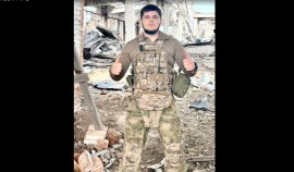 Военнослужащий полка «Север-АХМАТ» МО РФ награждён медалью «За храбрость» II степени| грозный, чгтрк