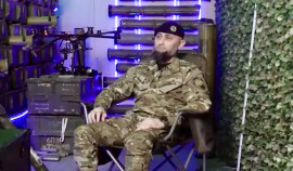 Росгвардеец рассказал о своей службе в эфире телеканала «Грозный»