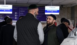 Первый рейс с чеченскими паломниками вылетел из аэропорта Грозный в Саудовскую Аравию