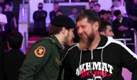 Рамзан Кадыров посетил вечер профессионального бокса в честь 75-летия Ахмата-Хаджи Кадырова| грозный, чгтрк