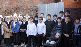 Ученики Центра образования во главе с Абдуллахом Кадыровым провели благотворительную акцию