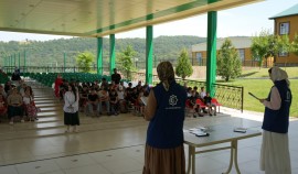 АО «Чеченэнерго» проводят уроки электробезопасности в детских лагерях ЧР
