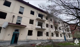В Грозном прошла тренировка по ликвидации пожара в многоквартирном доме