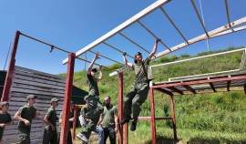 В Чеченской Республике подвели итоги первой военно-патриотической смены «Время юных героев»