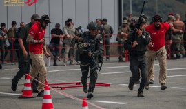 Команды Росгвардии выступают на открытом чемпионате памяти Ахмата-Хаджи Кадырова| грозный, чгтрк