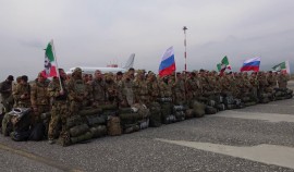 Новая группа добровольцев отправилась из Грозного для выполнения задач в зоне СВО| грозный, чгтрк