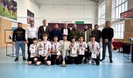 Школьная волейбольная команда города Грозного признана лучшей в ЧР