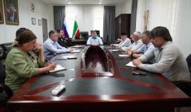 В Минприроды Чеченской Республики обсудили расчистку русла реки Хулхулау
