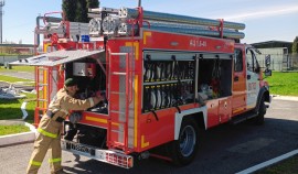 В Урус-Мартане прошло совместное пожарно-тактическое занятие Росгвардии и МЧС