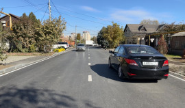 В Грозном в рамках нацпроекта отремонтировали улицу Гайрбекова