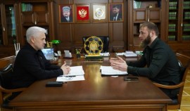 Муслим Хучиев обсудил развитие спорта с Исой Ибрагимовым
