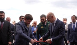 В Грозном открылся современный завод по производству стекольной продукции «Стеклострой»