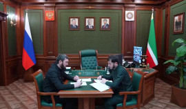 Магомед Даудов провел рабочую встречу с вице-премьером Правительства ЧР Анваром Усмановым