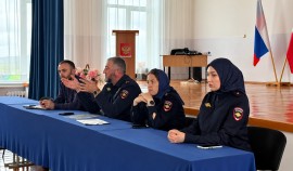 Полицейские напомнили детям о мерах безопасности в период осенних каникул