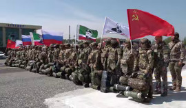 Из Грозного в зону СВО вылетел очередной спецборт с добровольцами