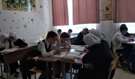 «Своя игра» по русскому языку объединила школьников Ахкинчу-Барзоевской школы
