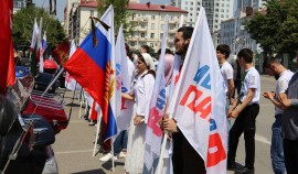 МГЕР ЧР и «Волонтерская Рота» приняли участие в официальном мероприятии ко Дню России