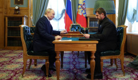 В Кремле прошла встреча Рамзана Кадырова с Президентом России Владимиром Путиным