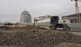 В Грозном прокладывают канализационные сети к новому правительственному комплексу