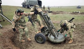 Окружной конкурс профессионального мастерства артиллеристов Росгвардии завершился в Грозном