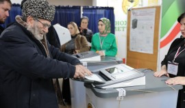 Жители Чеченской Республики активно голосуют на выборах Президента РФ