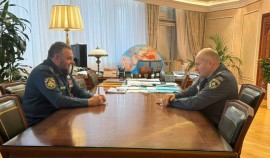Рамзан Кадыров: Благодаря поддержке МЧС РФ разрабатывается план модернизации пожарной службы региона