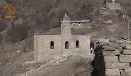 В селении Зумсой восстановили старинную мечеть