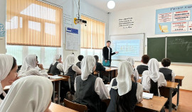 В МБОУ «ООШ с. Мескер-Юрт» прошла профориентационная встреча «Профессия: хранитель времени»