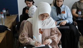 В рамках «Диктанта Победы» в Чеченской Республике прошла акция «Письмо Герою»